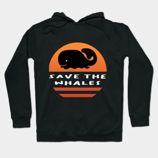 Cute Save the Whales Hoodie